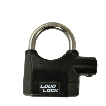 Streetwise Loud Lock Padlock with Alarm Locks & Latches Shield Protection Products LLC.